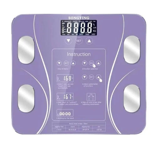 Smart Scale for Body Weight FSA HSA Store Eligible, Bathroom Digital Weighing Scale with BMI, Body Fat, Muscle Mass, Accurate Bluetooth Home User Health Equipment Sync Apps