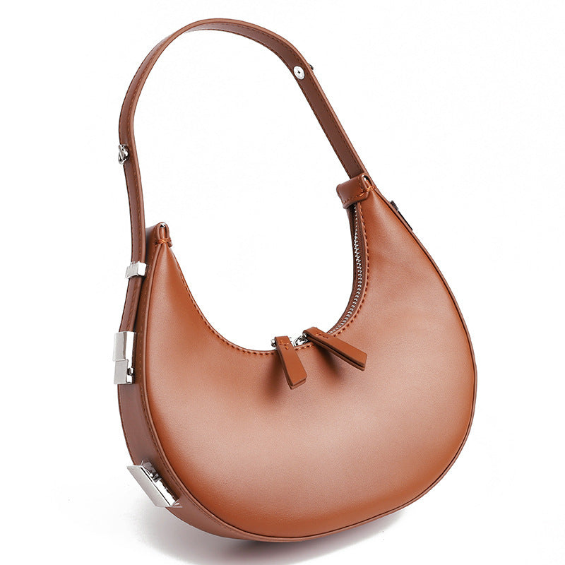 Tote Leisure Oblique Cross Bucket Dumpling Bag