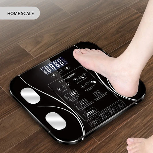 Smart Scale for Body Weight FSA HSA Store Eligible, Bathroom Digital Weighing Scale with BMI, Body Fat, Muscle Mass, Accurate Bluetooth Home User Health Equipment Sync Apps