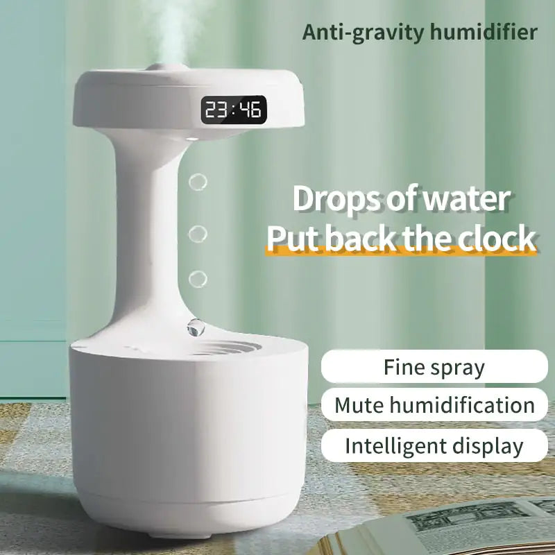 The Anti Gravity Aroma Humidifier & Air Purifier  for home or office, Improves Air Quality, Reduces Illness, Enhances comfort.