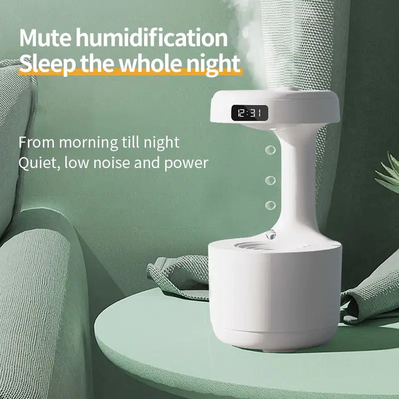 The Anti Gravity Aroma Humidifier & Air Purifier  for home or office, Improves Air Quality, Reduces Illness, Enhances comfort.