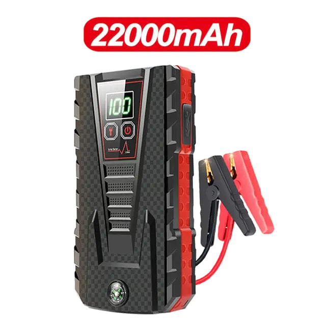 Car Jump Starter 1000A 12V Output Portable Emergency Start-up Charger for Cars Booster Battery Starting Device, 26000mAh/20000mAh