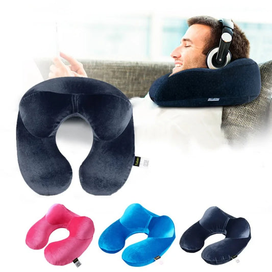 U-Shape Travel Pillow Neck Pillow for Airplane Traveling,Flight Headrest Sleep