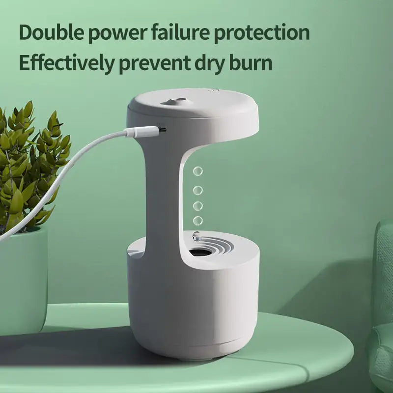 The Anti Gravity Aroma Humidifier & Air Purifier  for home or office, Improves Air Quality, Reduces Illness, Enhances comfort.