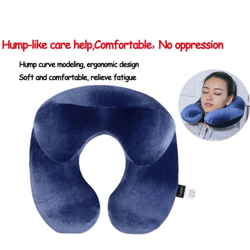 U-Shape Travel Pillow Neck Pillow for Airplane Traveling,Flight Headrest Sleep